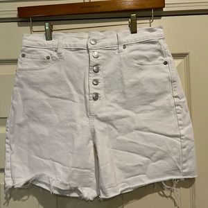 GAP Denim 4” Short High Rise Jean Shorts Womens Size 30 10T